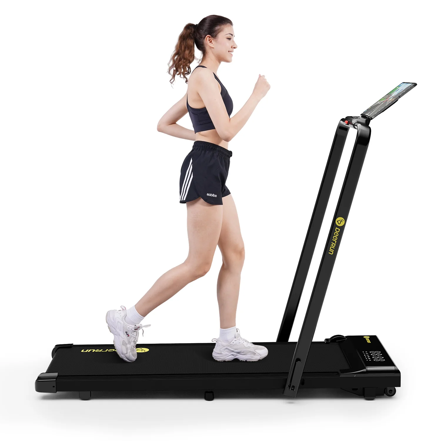 CT05_4dacb827-d53c-4fec-83db-3c5239cf6833.jpg Mini Treadmill – Hopfällbart Löpband med Handräcke - Bild 1